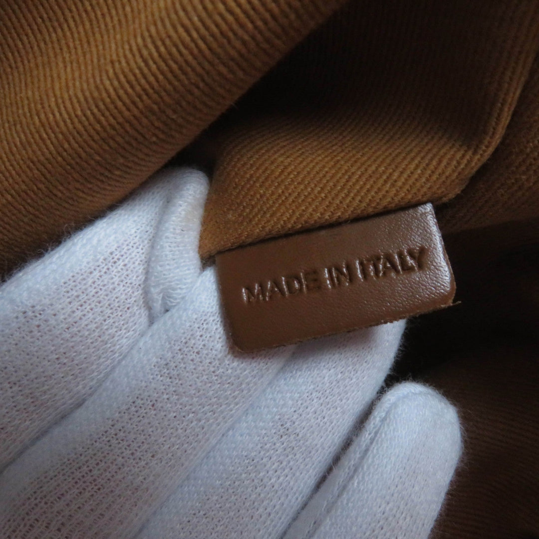 MARNI Handbag cotton Brown TROPICALIA SMALL