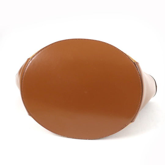 MARNI Handbag cotton Brown TROPICALIA SMALL