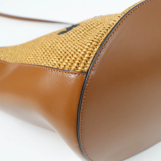 MARNI Handbag cotton Brown TROPICALIA SMALL