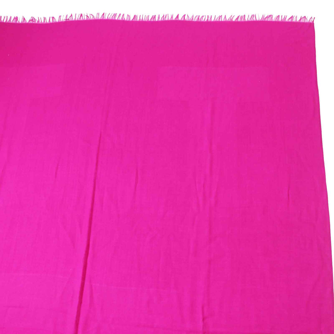 HERMES Scarf Main: 80% cashmere, Main: 20% wool pink Women Used Authentic