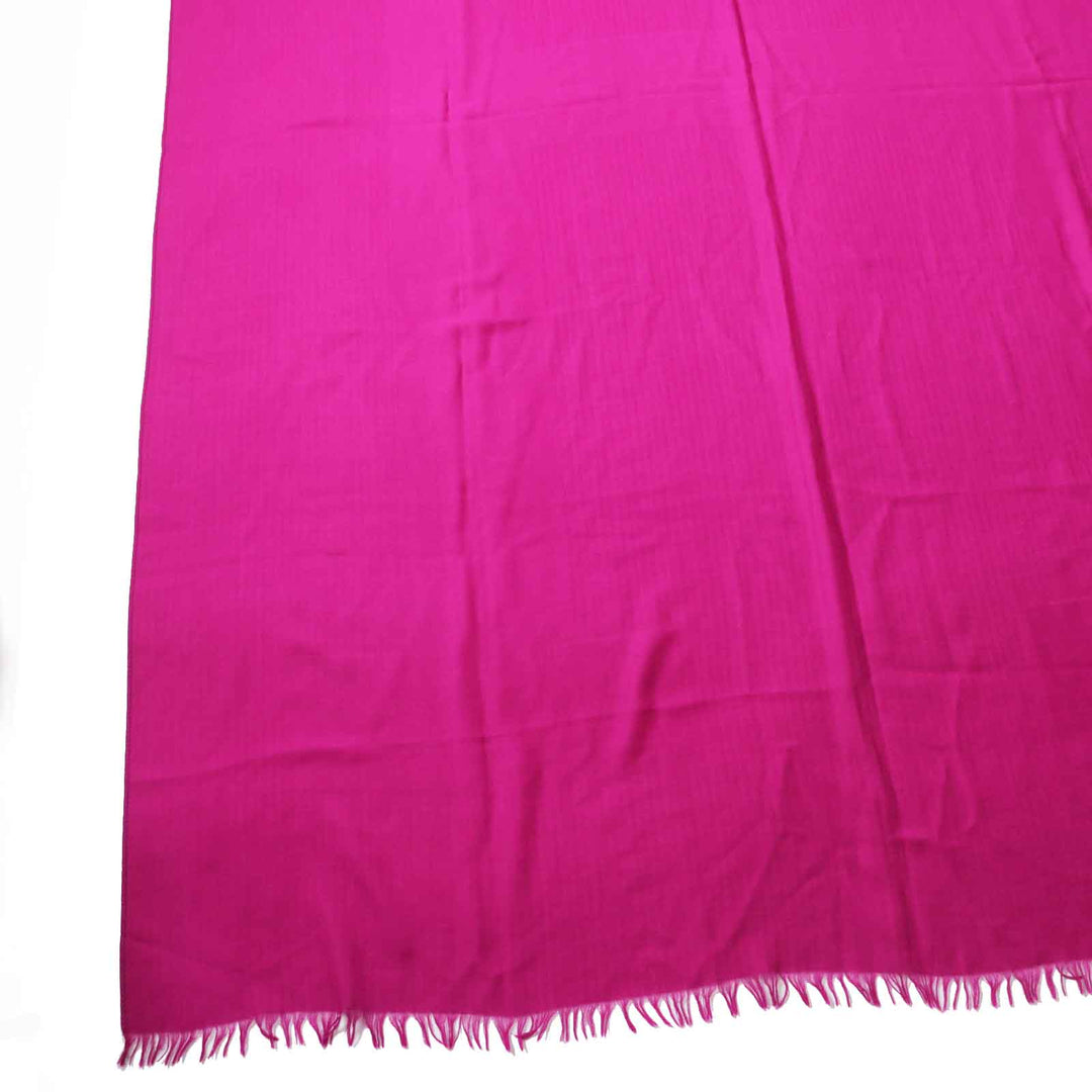 HERMES Scarf Main: 80% cashmere, Main: 20% wool pink Women Used Authentic