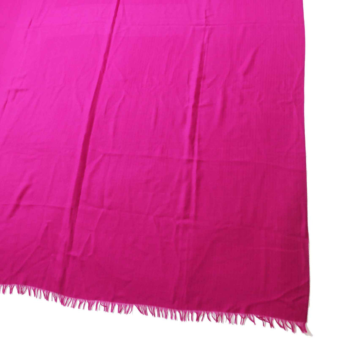 HERMES Scarf Main: 80% cashmere, Main: 20% wool pink Women Used Authentic