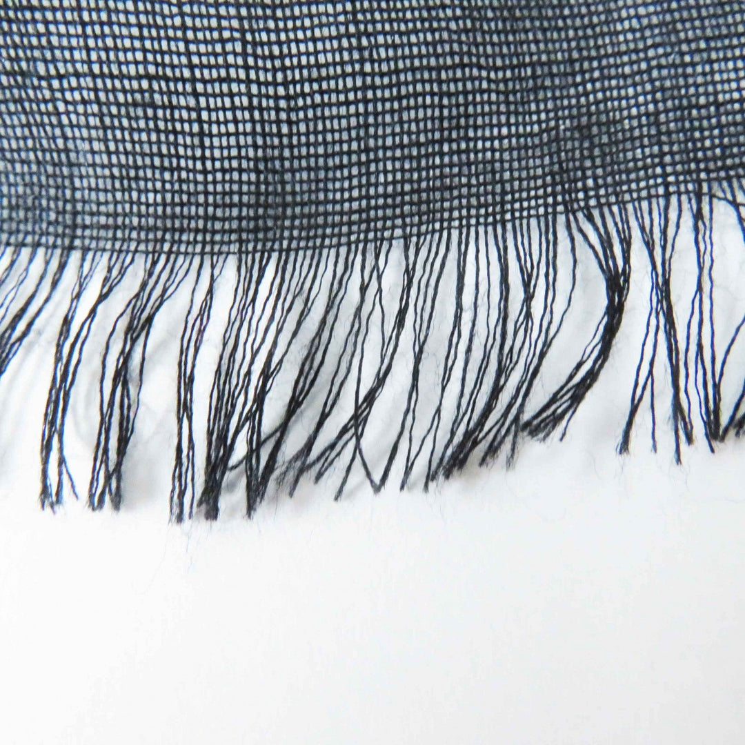 CHANEL scarf Main: 80% cashmere, Main: 20% silk Black pink Women Used Authentic