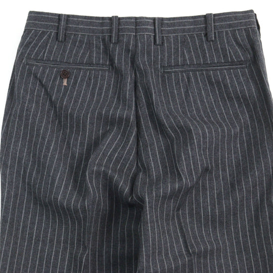 BURBERRY BLACK LABEL suit BMD22-102-05  Outer: 95% wool, Outer: 5% polyester, Lining: cupra, Lining: polyester, Sleeve lining: cupra Grey Stripe Pattern mens Used Authentic