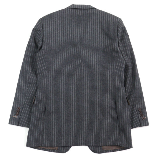 BURBERRY BLACK LABEL suit BMD22-102-05  Outer: 95% wool, Outer: 5% polyester, Lining: cupra, Lining: polyester, Sleeve lining: cupra Grey Stripe Pattern mens Used Authentic