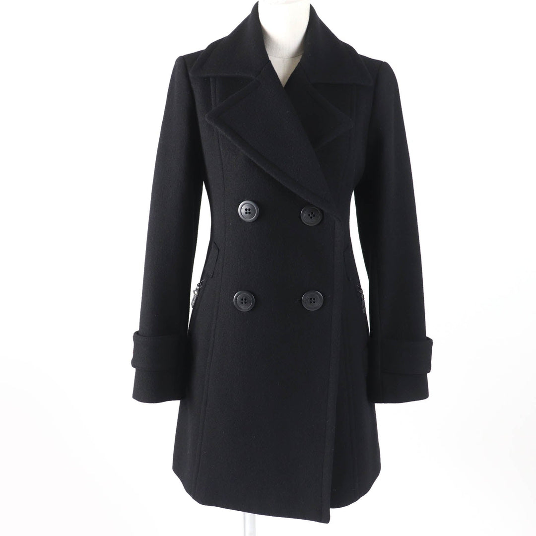 BURBERRY BLUE LABEL coat wool black Women 36 Used Authentic