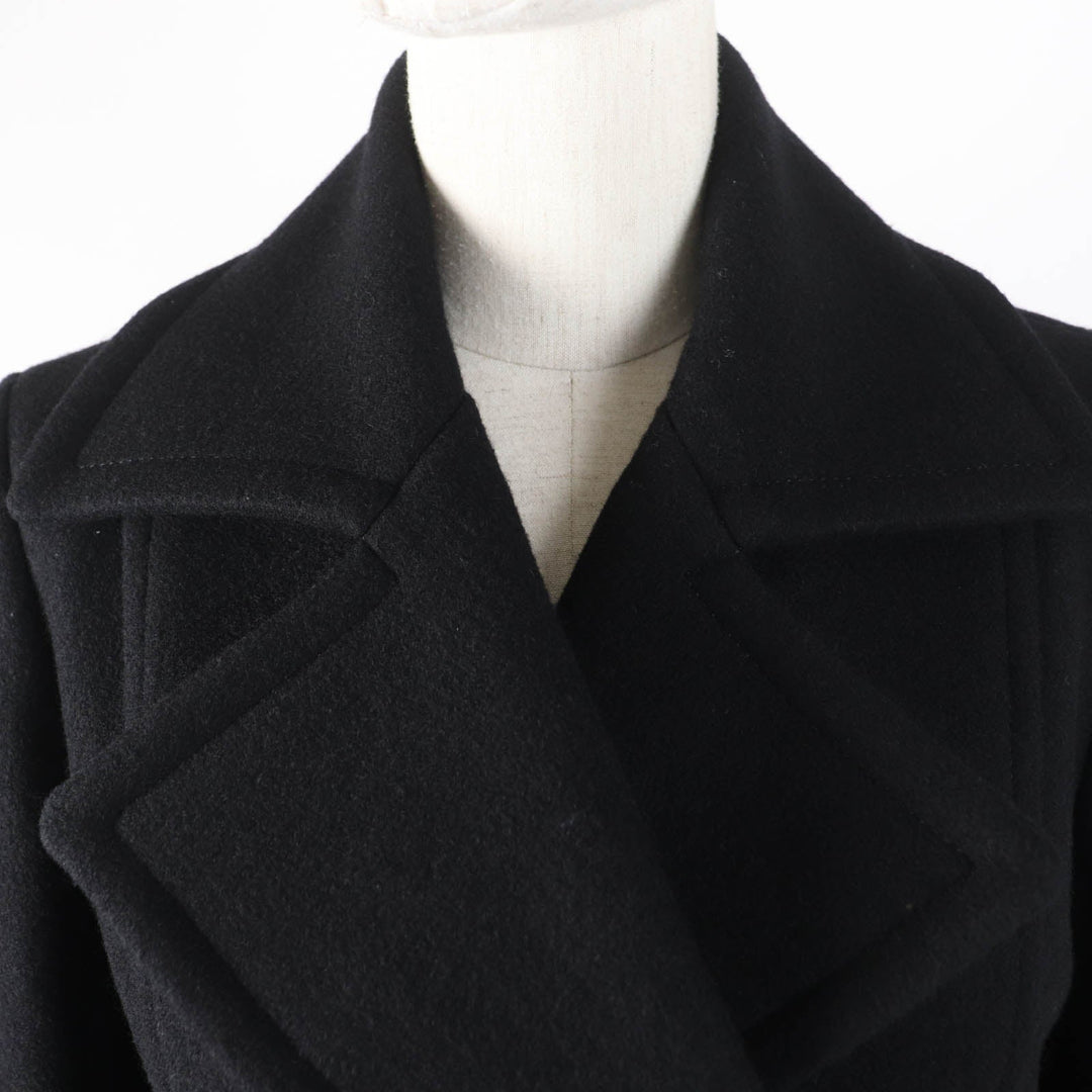 BURBERRY BLUE LABEL coat wool black Women 36 Used Authentic