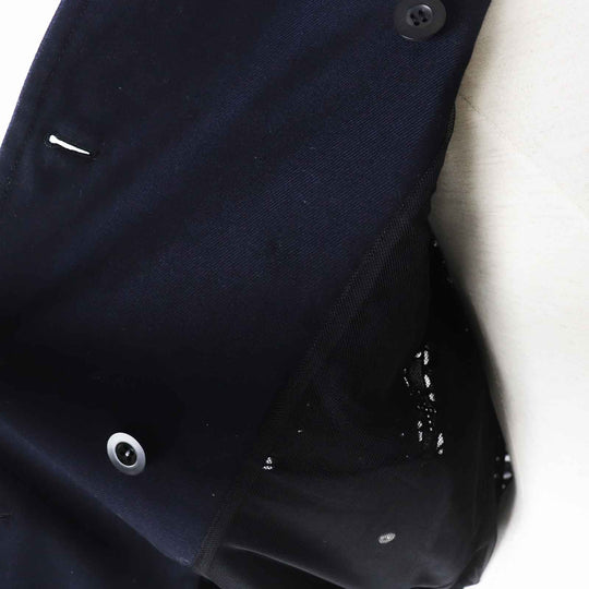 Sacai Jacket 16-02428 Outer: 100% cotton, part: 50% cotton, part: 50% polyester, part: 100% polyester, part: 100% cupra Navy black Paisley Cut Work Jacket Women 1 Used Authentic