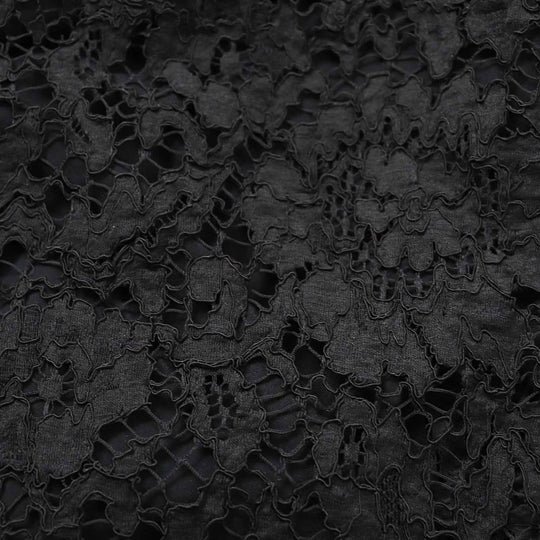 VALENTINO one piece WB3VAW906FR Outer material: 100% silk, Outer material: 45% rayon, Outer material: 32% cotton, Outer material: 19% nylon, Outer material: 4% polyurethane black Women 44 Used Authentic