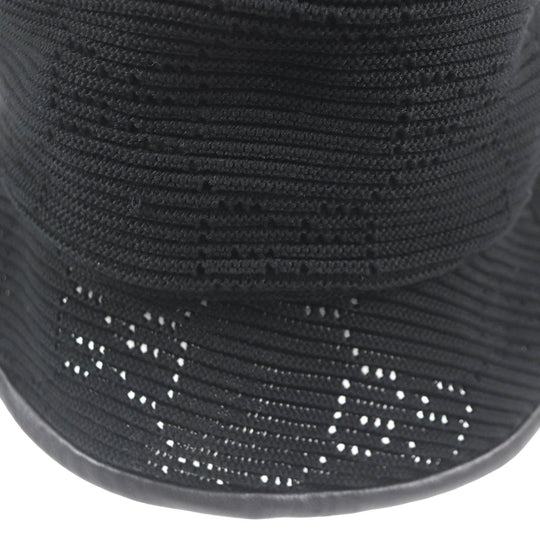 GUCCI hat 656573 Main: 100% cotton, some parts: leather black mens M Used Authentic