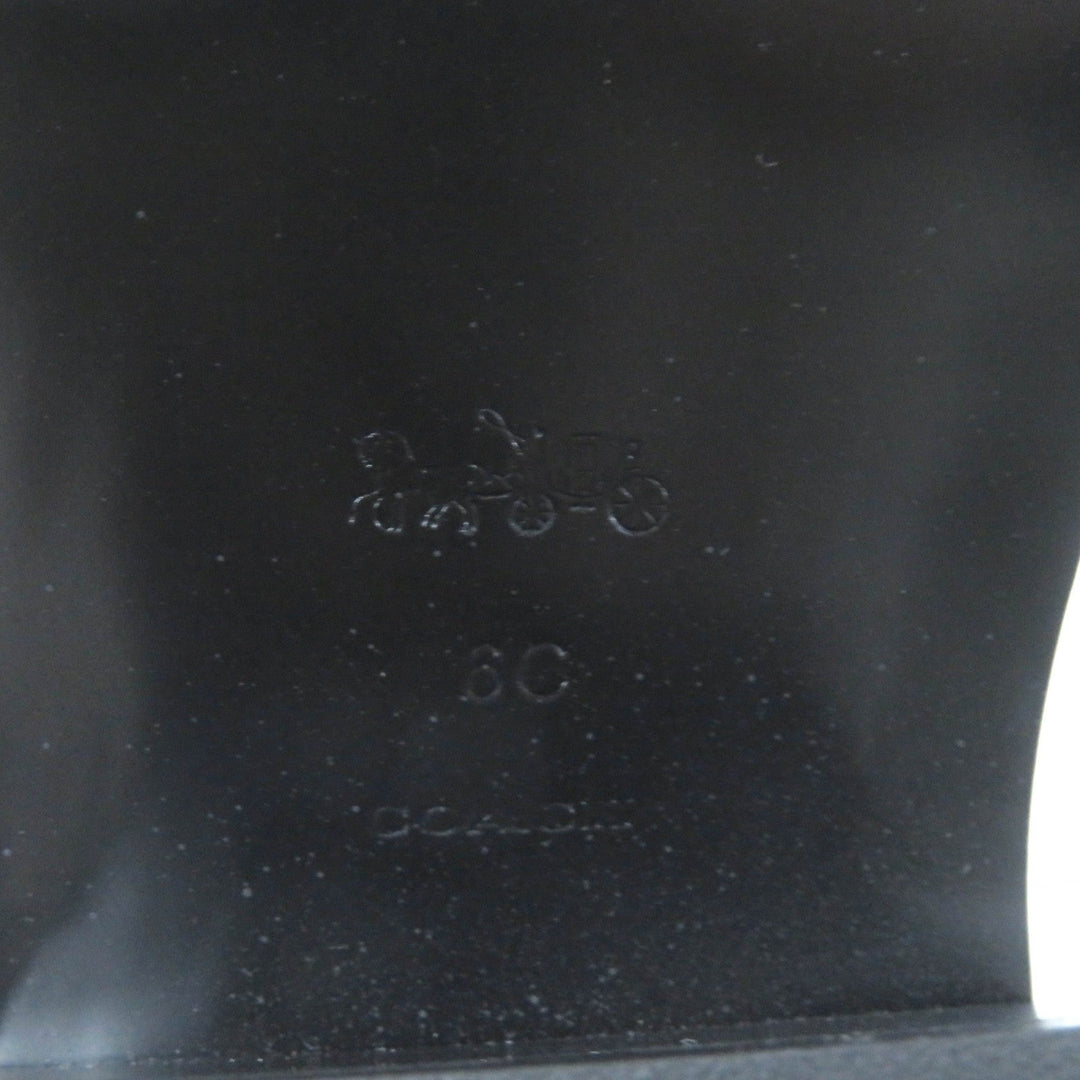 COACH boots CK429 Main: Leather black Kinsley Booties Women 36.5 Used Authentic