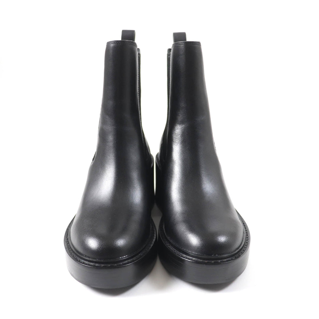 COACH boots CK429 Main: Leather black Kinsley Booties Women 36.5 Used Authentic