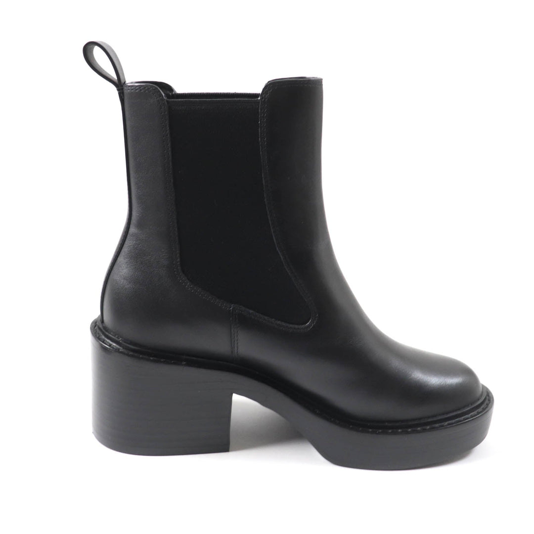 COACH boots CK429 Main: Leather black Kinsley Booties Women 36.5 Used Authentic