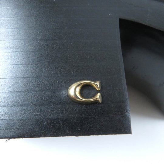 COACH boots CK429 Main: Leather black Kinsley Booties Women 36.5 Used Authentic