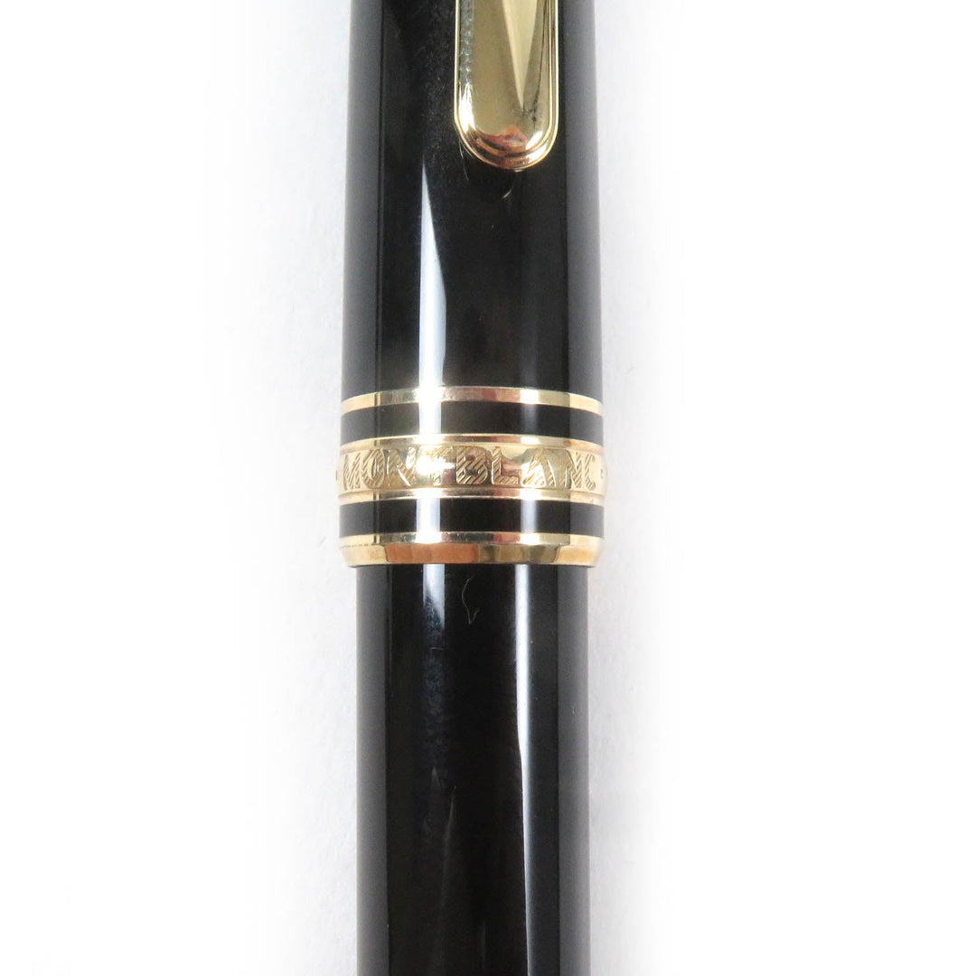 MONTBLANC Ballpoint pen Main: Precious resin, Part: Sapphire Black gold mens Used Authentic
