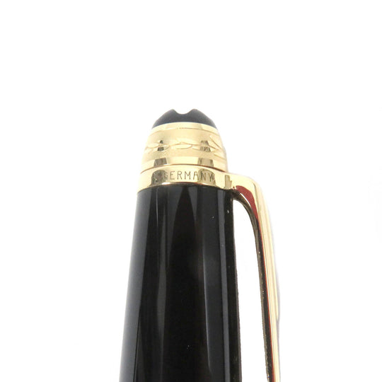 MONTBLANC Ballpoint pen Main: Precious resin, Part: Sapphire Black gold mens Used Authentic