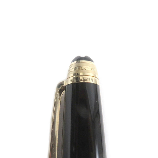 MONTBLANC Ballpoint pen Main: Precious resin, Part: Sapphire Black gold mens Used Authentic