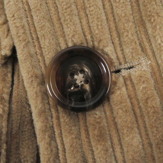 DOLCE&GABBANA Chester coat G025TT Outer: 100% cotton, Lining: 100% rayon, Filling: 100% polyester Brown mens 46 Used Authentic