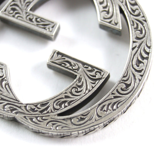 GUCCI Necklace 524890 Main: AG925 Silver mens Used Authentic