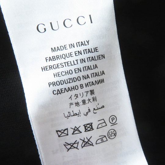 GUCCI one piece 445253 Outer: 98% rayon, Outer: 2% polyurethane, Part: 100% nylon, Part: 70% rayon, Part: 30% nylon Black pink Women S Used Authentic