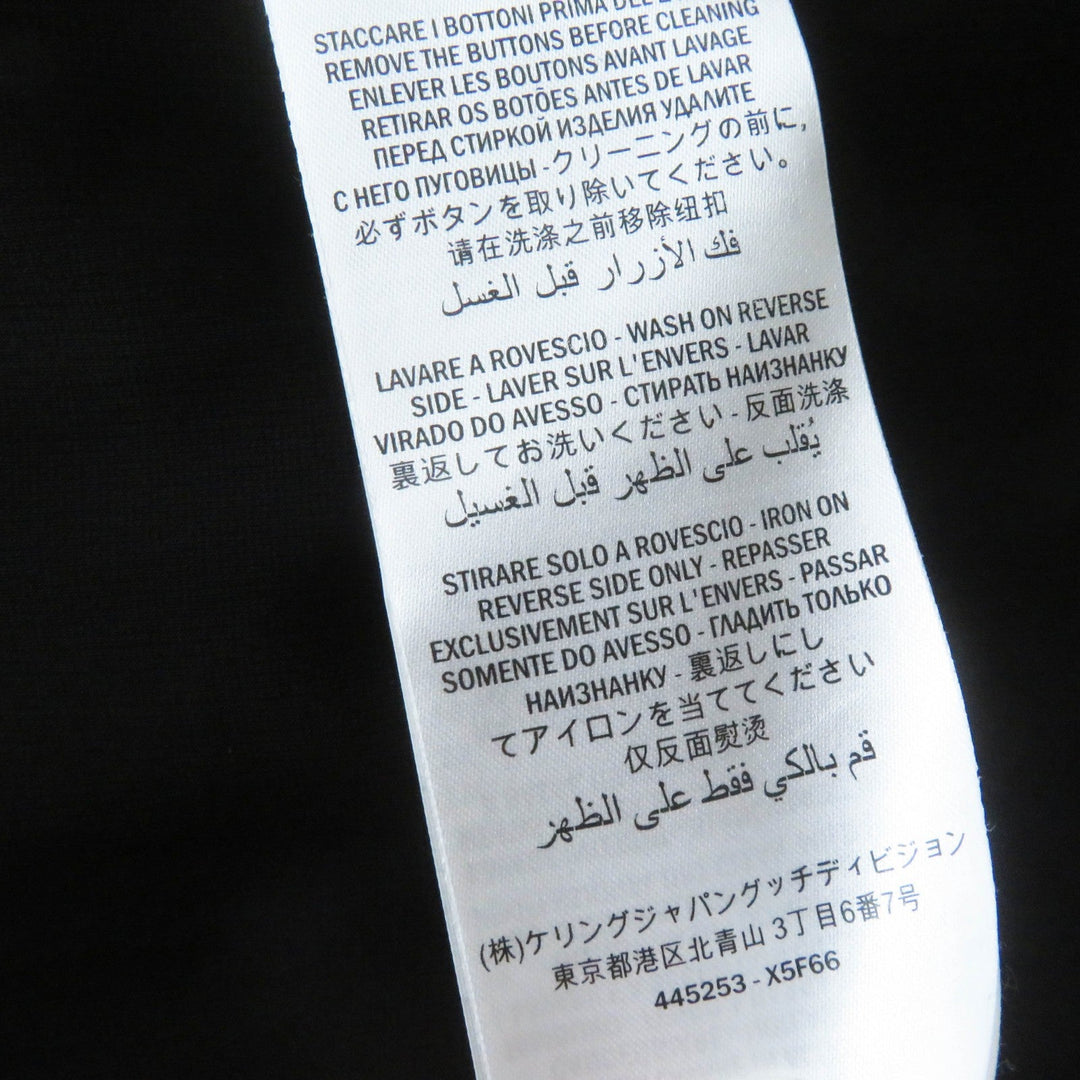 GUCCI one piece 445253 Outer: 98% rayon, Outer: 2% polyurethane, Part: 100% nylon, Part: 70% rayon, Part: 30% nylon Black pink Women S Used Authentic