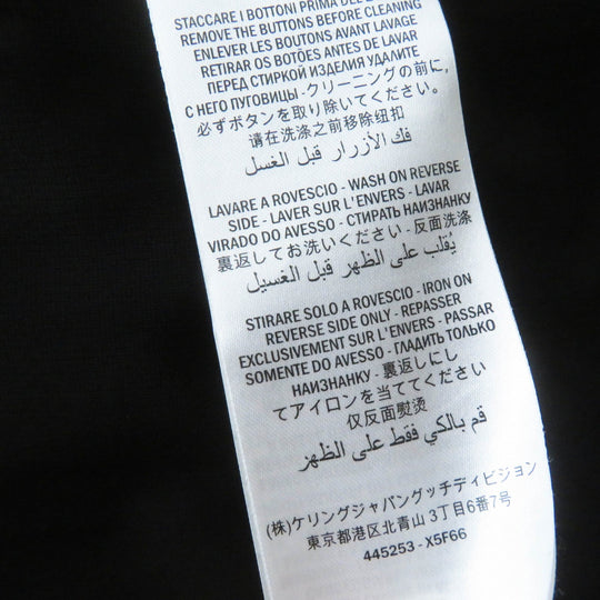 GUCCI one piece 445253 Outer: 98% rayon, Outer: 2% polyurethane, Part: 100% nylon, Part: 70% rayon, Part: 30% nylon Black pink Women S Used Authentic