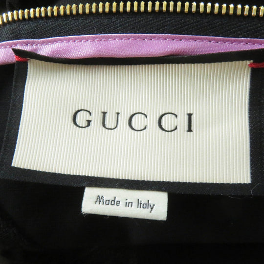 GUCCI one piece 445253 Outer: 98% rayon, Outer: 2% polyurethane, Part: 100% nylon, Part: 70% rayon, Part: 30% nylon Black pink Women S Used Authentic