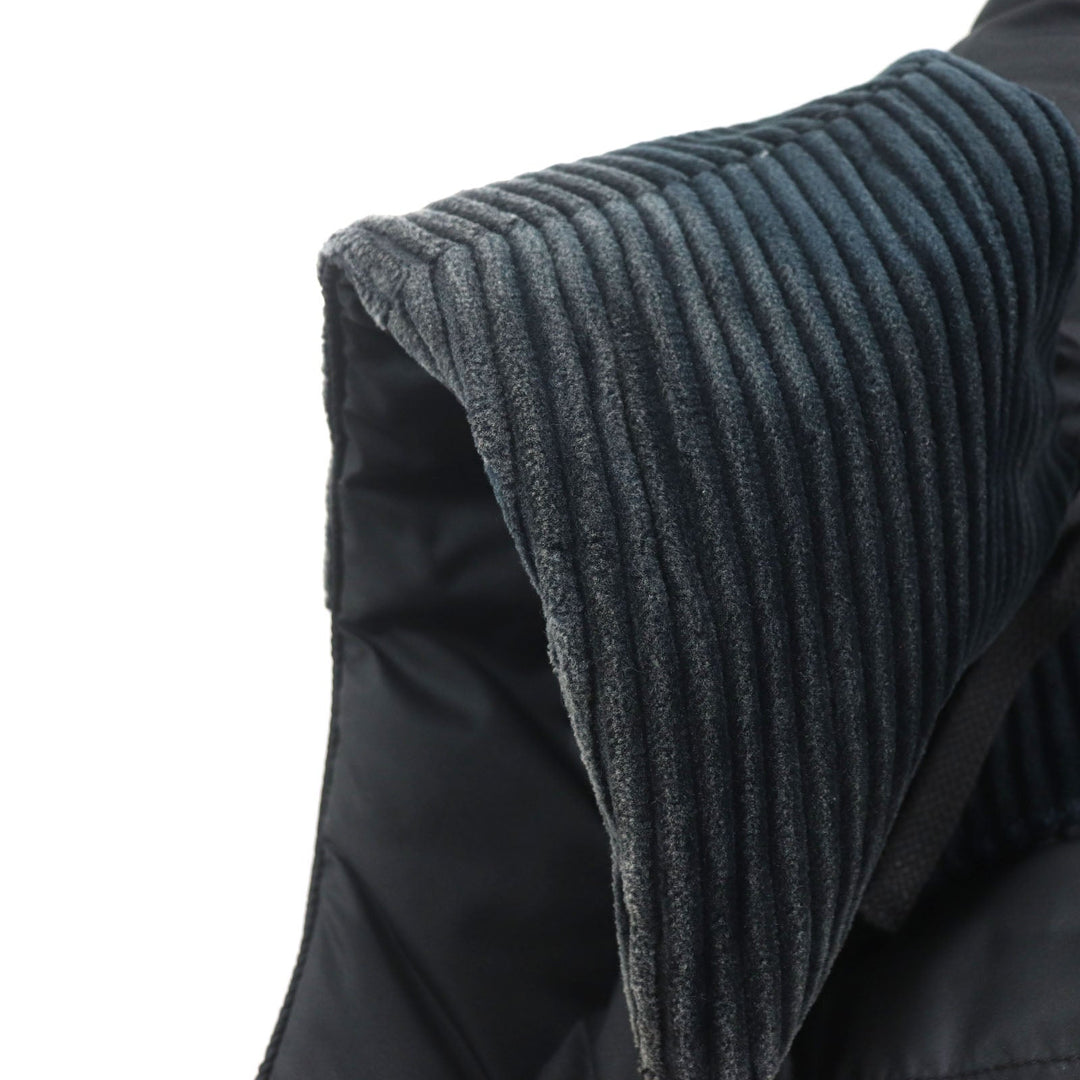 DOLCE&GABBANA Vest Outer: 53% nylon, Outer: 37% polyester, Outer: 10% cotton, Lining: 58% nylon, Lining: 42% polyester black mens 46 Used Authentic