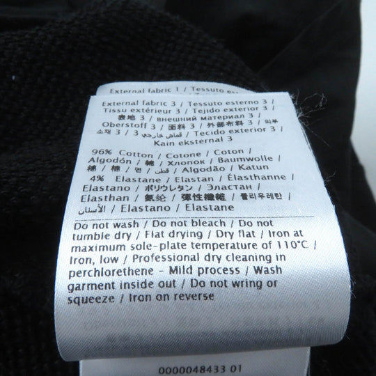 VALENTINO pullover TB0MF05V5H5 Main: 94% cotton, Main: 6% nylon, Part: 54% cotton, Part: 46% polyester, Part: 96% cotton black Women S Used Authentic