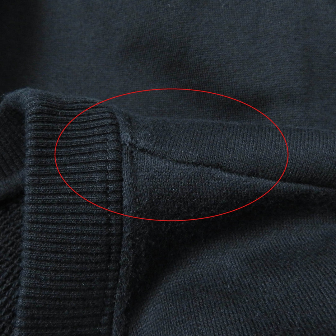 VALENTINO pullover TB0MF05V5H5 Main: 94% cotton, Main: 6% nylon, Part: 54% cotton, Part: 46% polyester, Part: 96% cotton black Women S Used Authentic