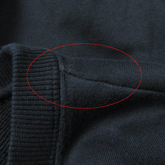 VALENTINO pullover TB0MF05V5H5 Main: 94% cotton, Main: 6% nylon, Part: 54% cotton, Part: 46% polyester, Part: 96% cotton black Women S Used Authentic