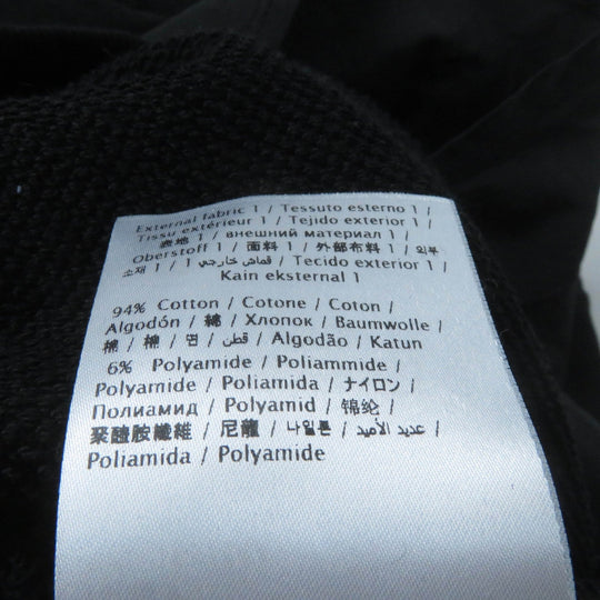 VALENTINO pullover TB0MF05V5H5 Main: 94% cotton, Main: 6% nylon, Part: 54% cotton, Part: 46% polyester, Part: 96% cotton black Women S Used Authentic