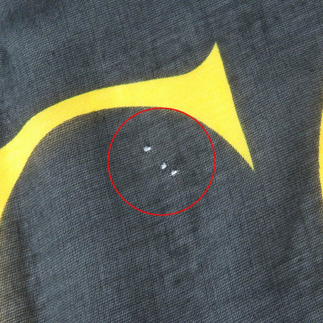 GUCCI scarf Main: 85% rayon, Main: 15% silk Black multicolor Women Used Authentic