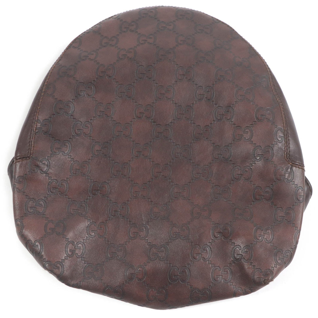GUCCI hunting 075195 Outer: 100% cowhide, Lining: 100% cotton Brown mens XL Used Authentic