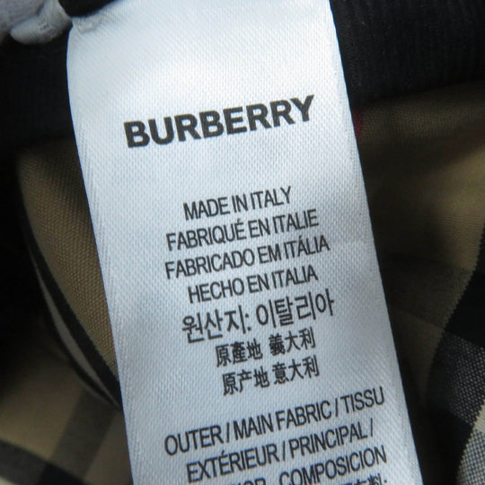 BURBERRY cap 8053811 Main: 100% cotton, Part: 100% cotton black Women M Used Authentic