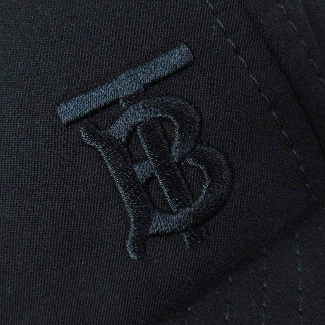 BURBERRY cap 8053811 Main: 100% cotton, Part: 100% cotton black Women M Used Authentic
