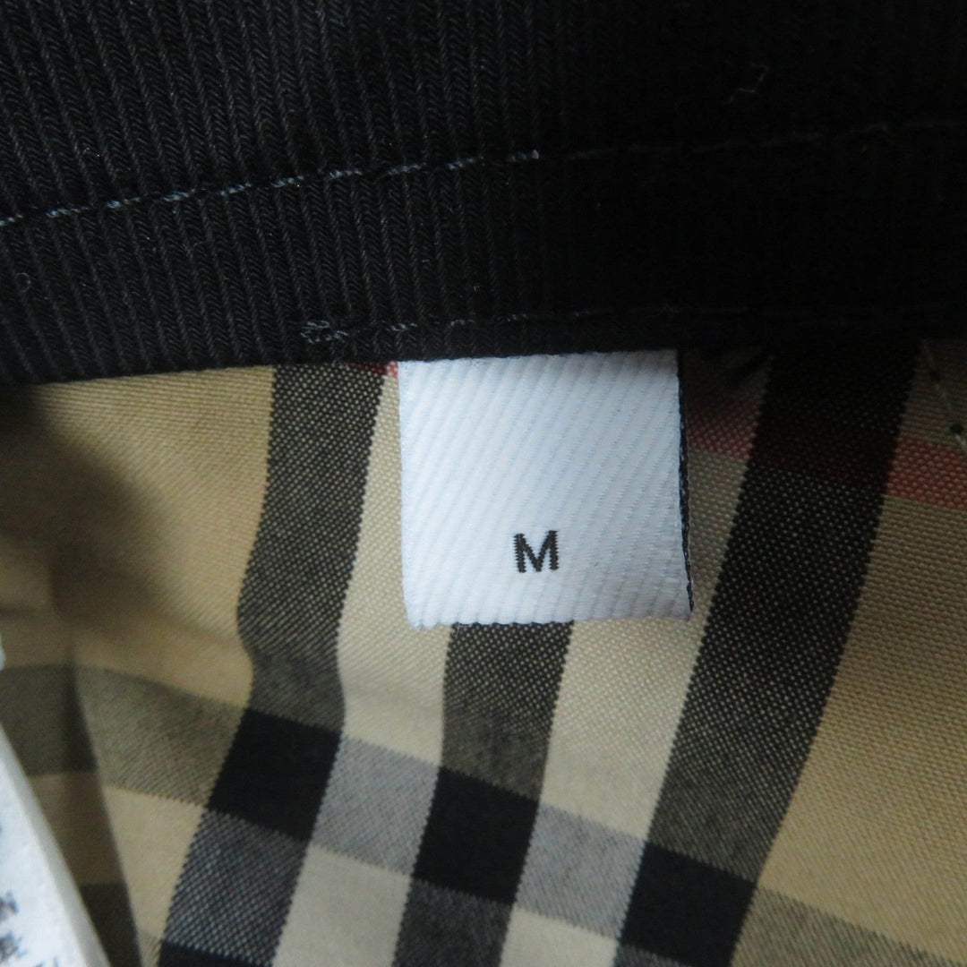 BURBERRY cap 8053811 Main: 100% cotton, Part: 100% cotton black Women M Used Authentic