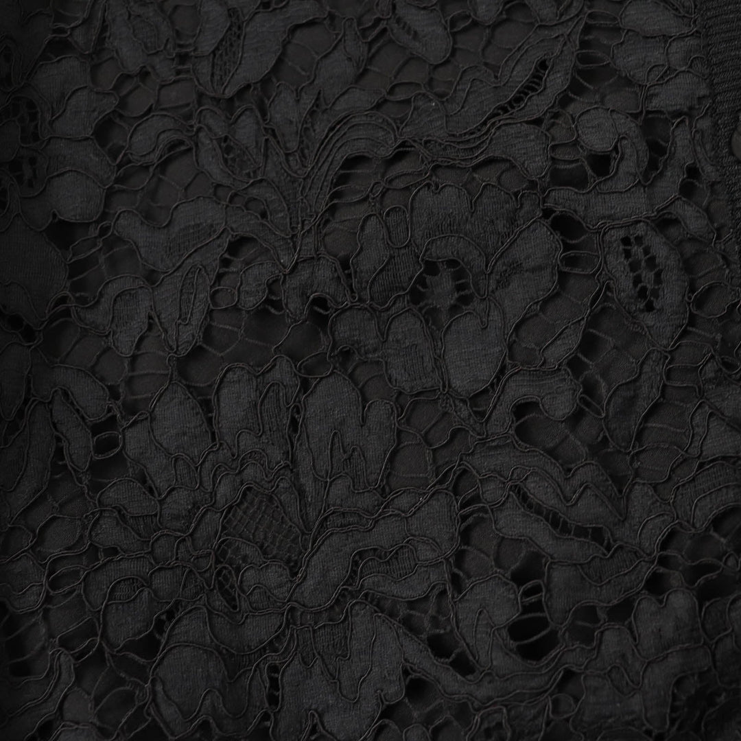 VALENTINO cardigan QB2KA01443K Main: 83% rayon, Main: 17% polyester, Part: 41% cotton, Part: 39% rayon, Part: 20% nylon black Women M Used Authentic