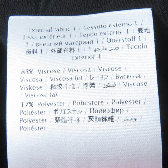 VALENTINO cardigan QB2KA01443K Main: 83% rayon, Main: 17% polyester, Part: 41% cotton, Part: 39% rayon, Part: 20% nylon black Women M Used Authentic