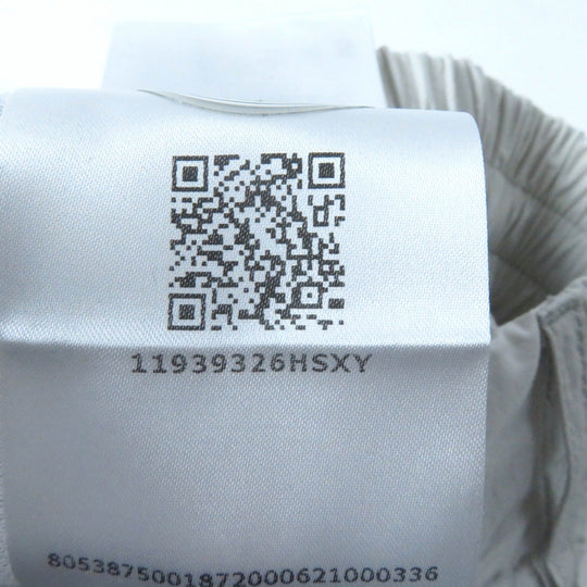 MONCLER cargo pants Main: 100% cotton Light gray PANTALONE Women 38 Used Authentic