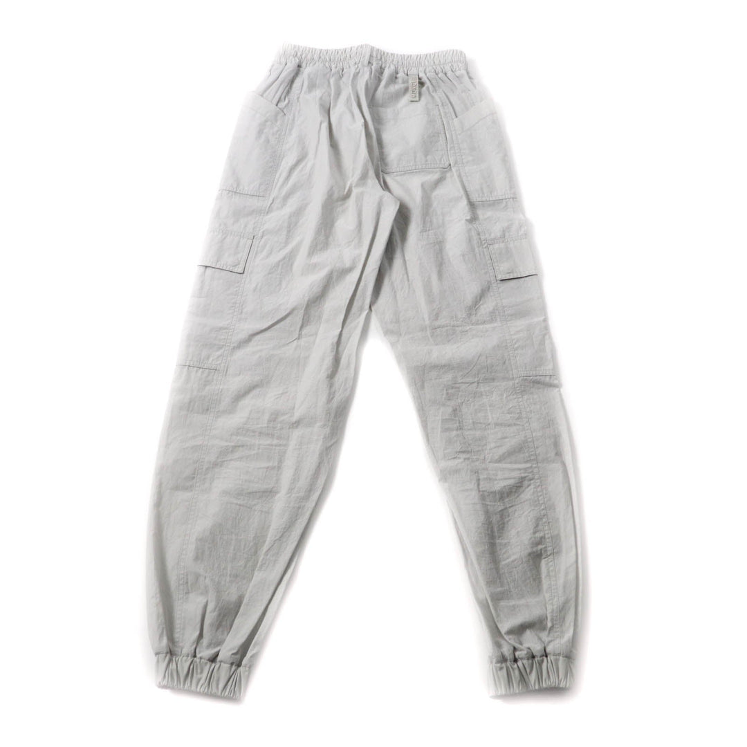 MONCLER cargo pants Main: 100% cotton Light gray PANTALONE Women 38 Used Authentic