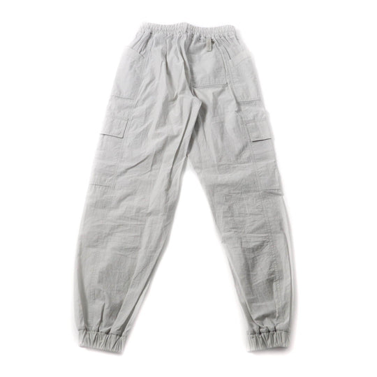 MONCLER cargo pants Main: 100% cotton Light gray PANTALONE Women 38 Used Authentic