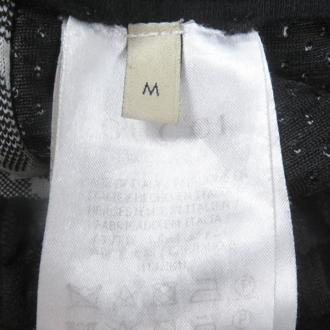 GUCCI Pants 663569 Main: 100% polyester, some parts: 55% polyester, some parts: 45% cotton black GG jersey jacquard jogging pants mens M Used Authentic