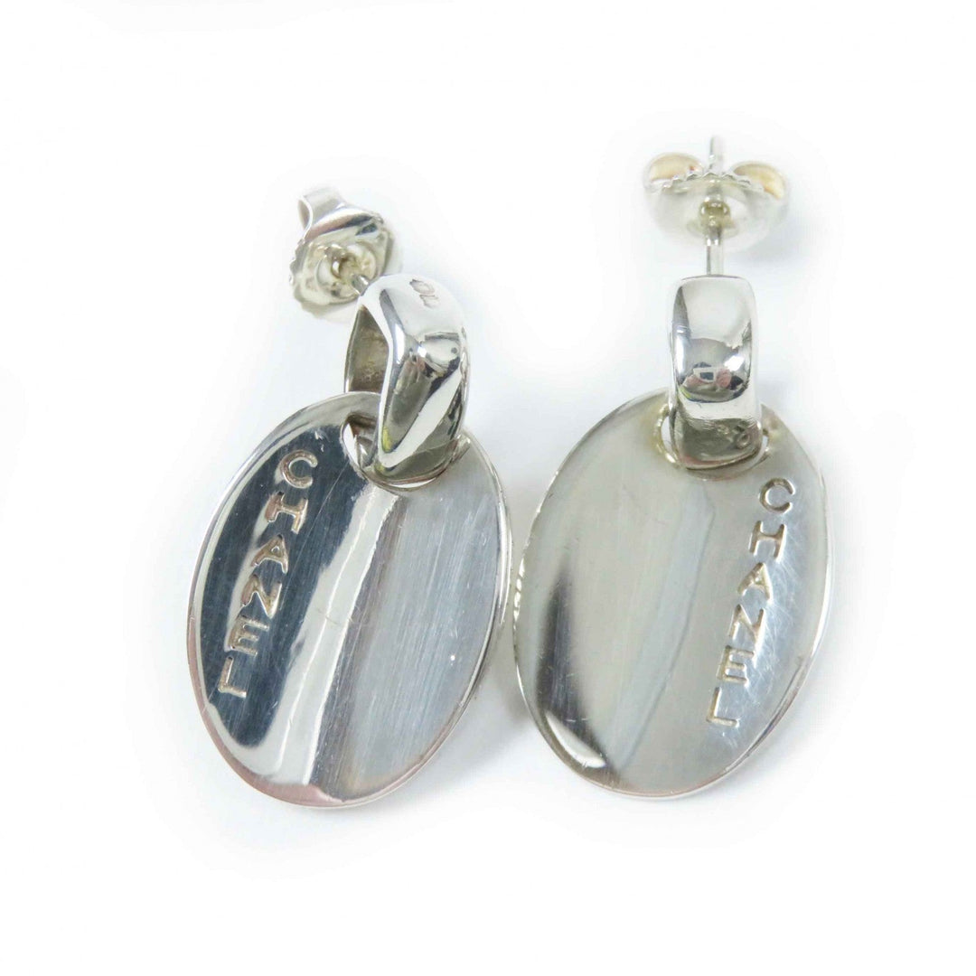 CHANEL Pierce Main: SV925 Silver Women Used Authentic