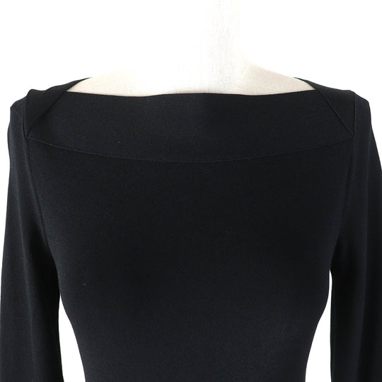 VALENTINO Cut Outer material: 75% rayon, Outer material: 25% polyester black Women S Used Authentic