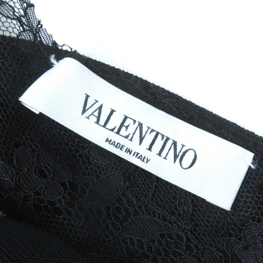 VALENTINO Cut Outer material: 75% rayon, Outer material: 25% polyester black Women S Used Authentic
