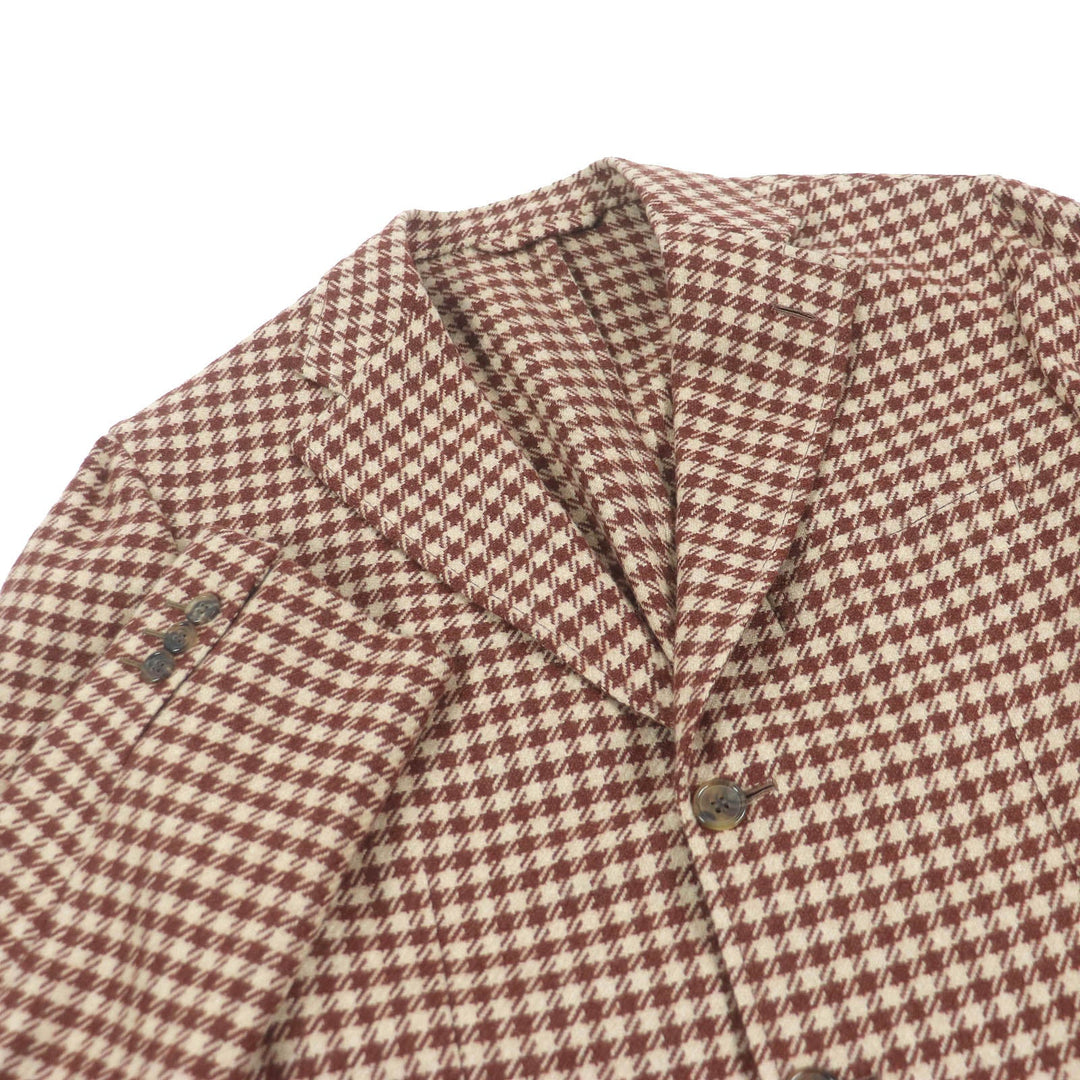 Brioni tailored jacket cashmere, cupra Brown mens 48 Used Authentic