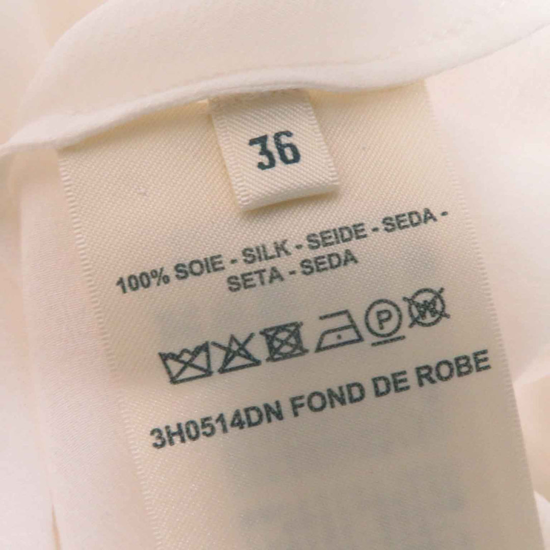 HERMES one piece 3H0514DN Main: 100% silk, petticoat 100% silk Multi Women 36 Used Authentic