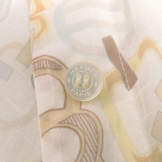 HERMES one piece 3H0514DN Main: 100% silk, petticoat 100% silk Multi Women 36 Used Authentic