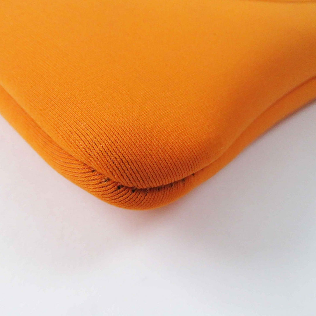 HERMES Pouch Main: Polyamide, Main: Elastane, Lining: Cotton, Part: Leather Orange Neoban Thalassa PM Women Used Authentic